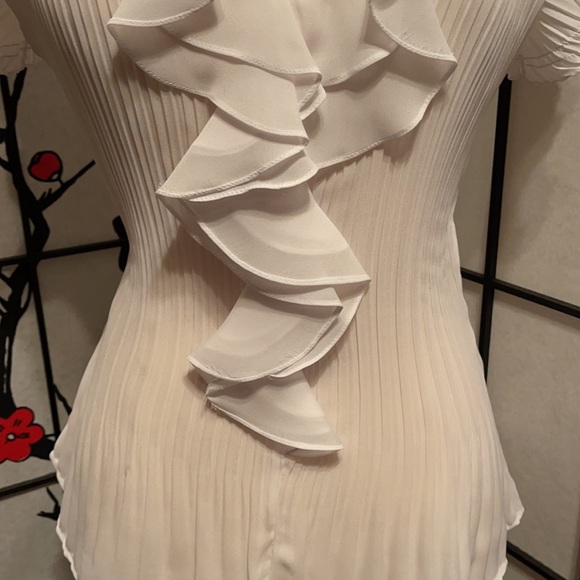 S.L.B. Sheer Short Sleeve Blouse - Picture 3 of 7